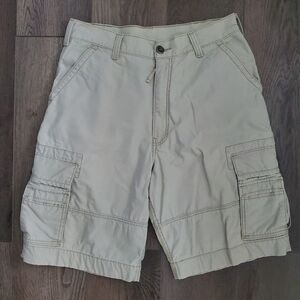 Levis Beige Cargo Shorts Size 34